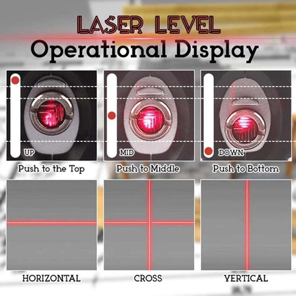 Maliben | Multifunctional Laser Level 4-In-1 Laser Measuring Tool