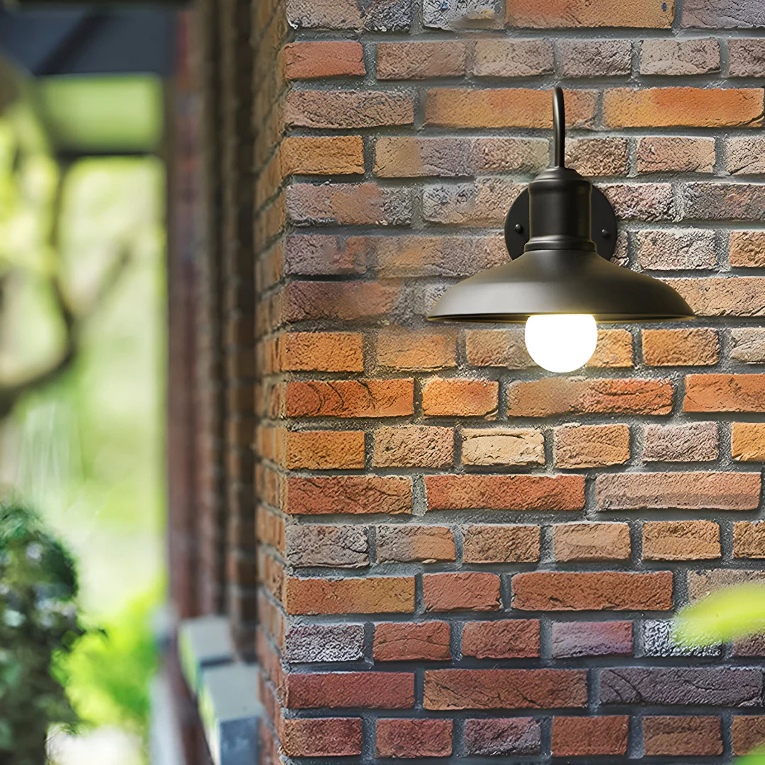 Maliben | Antique Brass Ip65 Waterproof Outdoor Wall Lamp