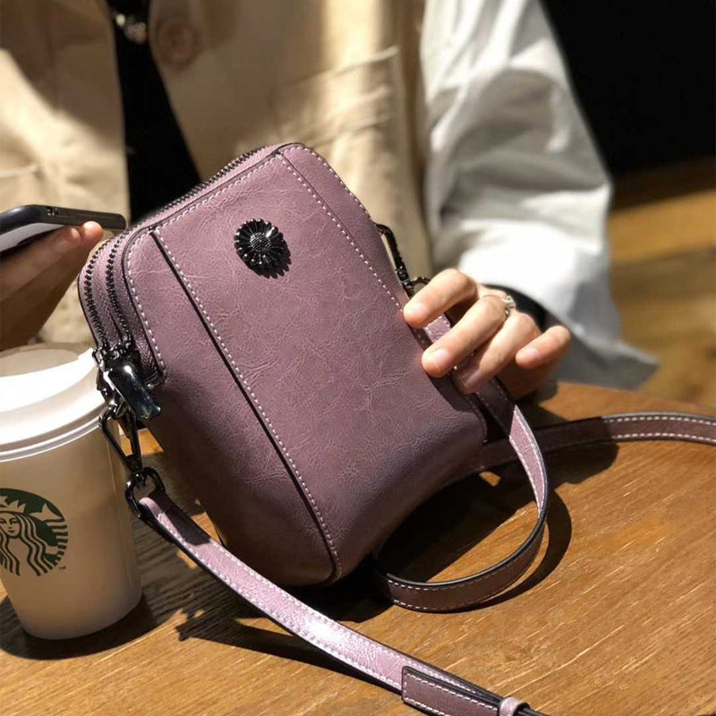 Maliben | Women's Soft Leather Mobile Phone Bag