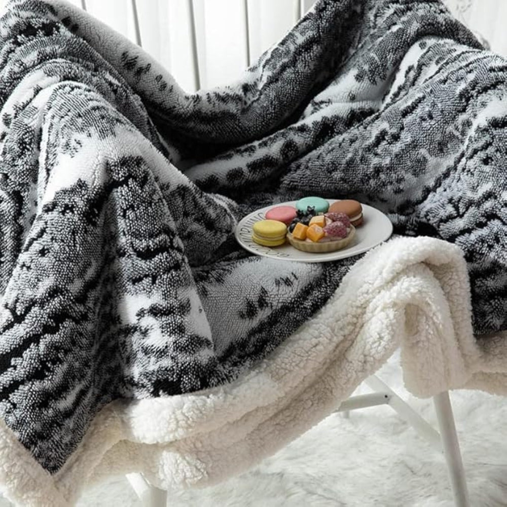 Maliben | Seraphina Velvet Sherpa Blanket
