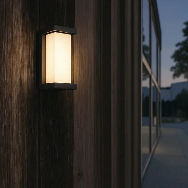Maliben | Outdoor Wall Light | Waterproof Led Lantern With Pir Motion Sensor | Ideal For Patios, Porches & Walkways