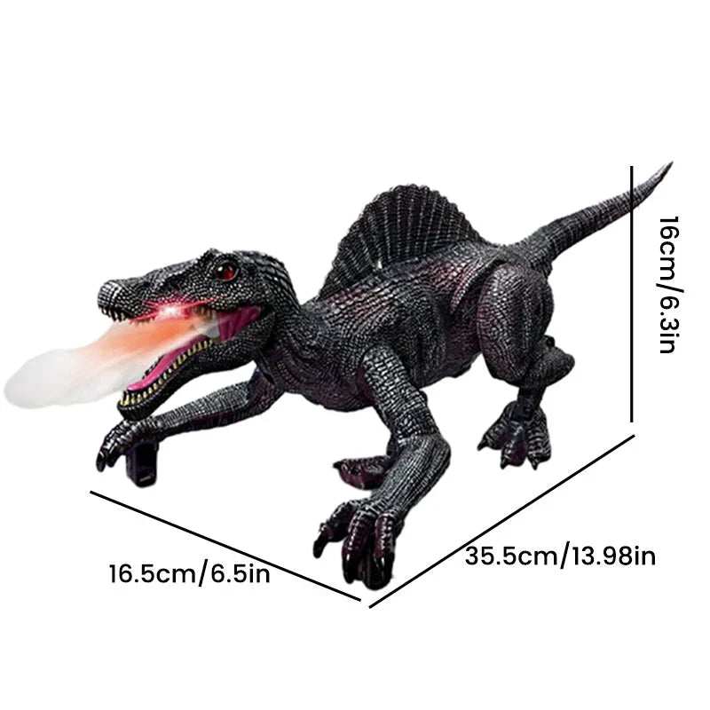 Maliben | Remote-Controlled Dinosaur With Fog Spray Function