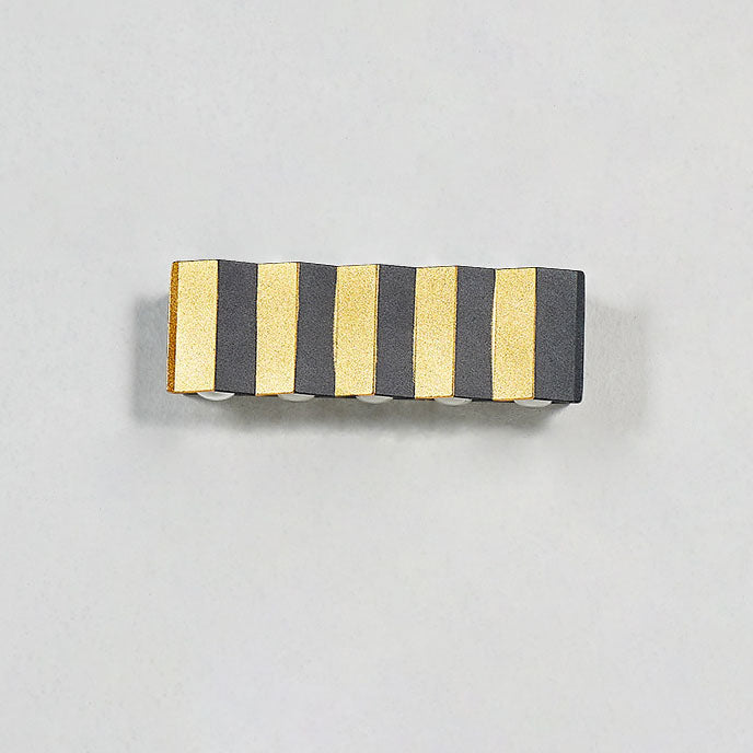 Maliben | Modern Light Luxury Golden Aluminium Outdoor Waterproof Terrace Led Wall Light Lamp