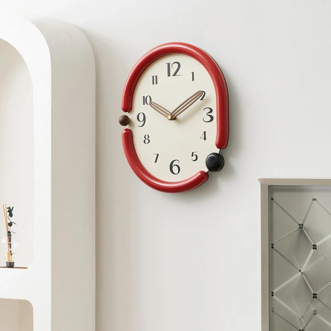 Maliben Luxury Wall Clock — Minimalist, Silent Movement