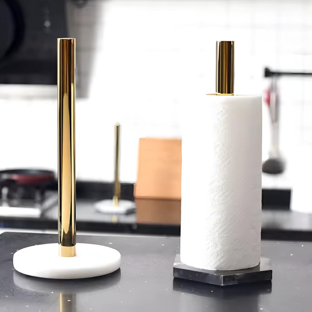 Maliben | Marble Base Paper Towel Holder
