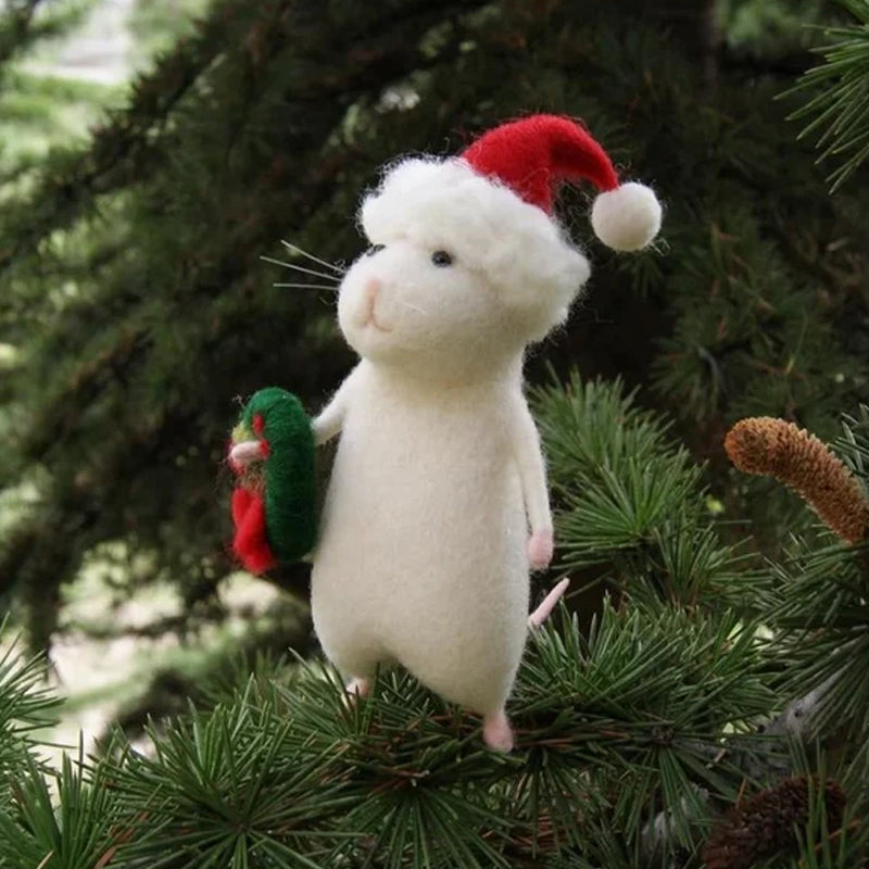Maliben | Felt Mouse Halloween Ornament