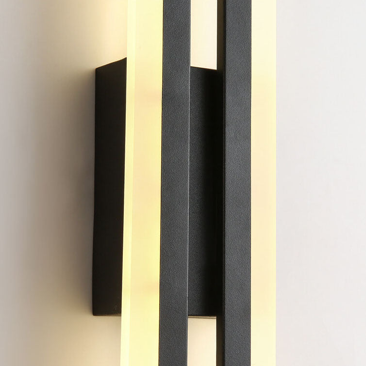Maliben | Luxline Modern Led Wall Lamp | Minimalist Design | Iron & Acrylic | Dimmable Light