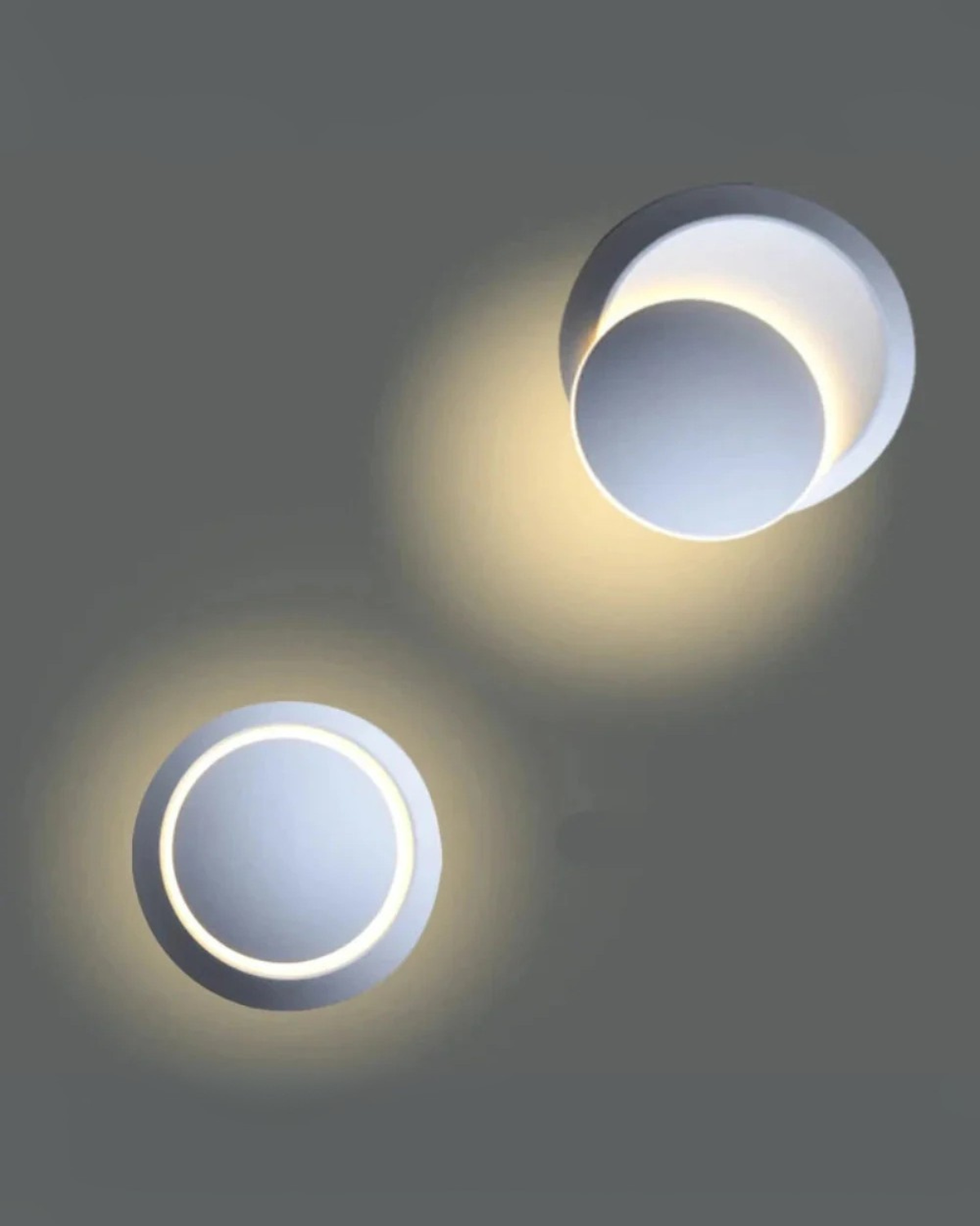 Maliben | Modern Wall Lamp With Halo Light Circle Ambient Lighting