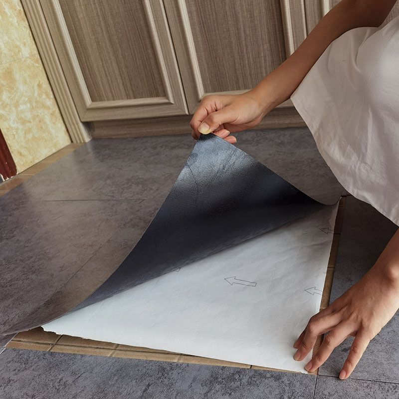 Maliben | Stone Look Pvc Flooring Low Gloss Peel And Stick Vinyl Flooring