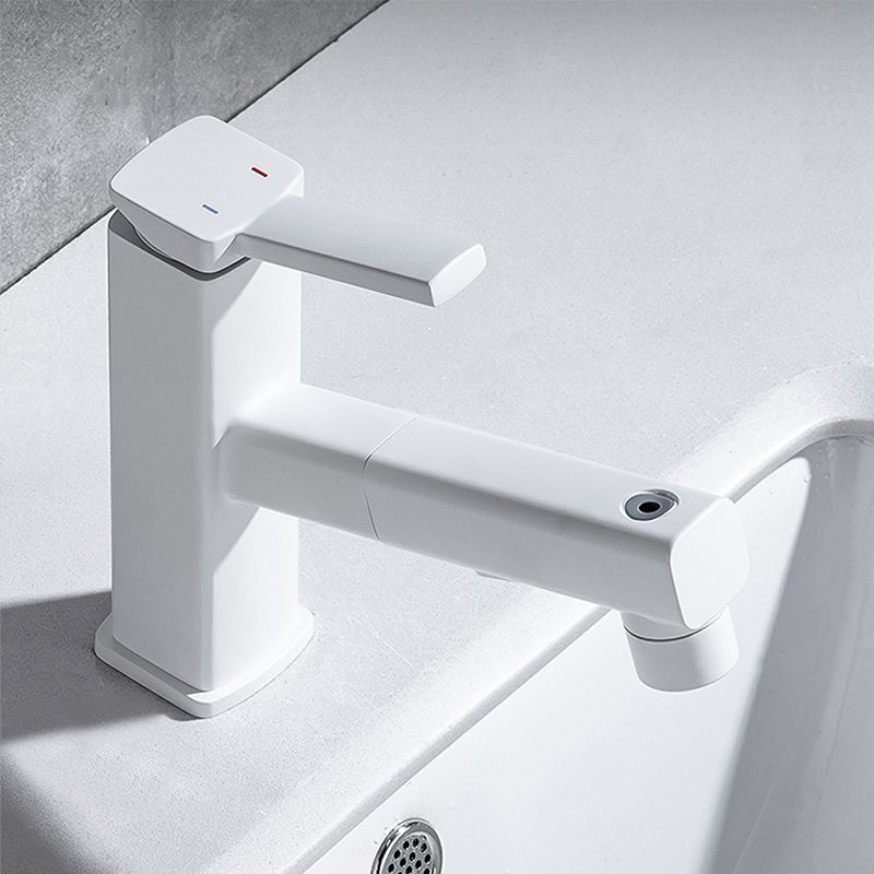 Maliben | Lever Handle Faucet Pull-Out Basin Faucet With Swivel Spout