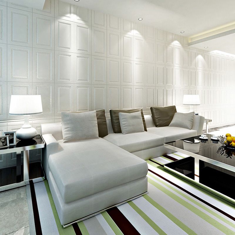 Maliben | Modern Style Interior Wall Cladding Peel And Stick Geometric Texture Wall Cladding
