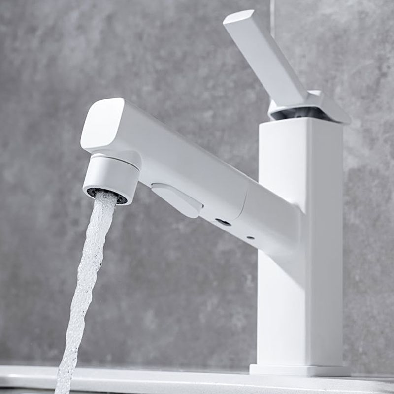 Maliben | Lever Handle Faucet Pull-Out Basin Faucet With Swivel Spout