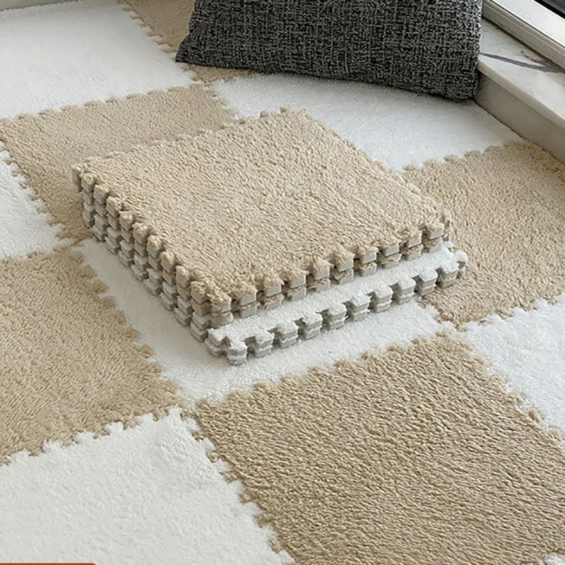 Maliben | Modern Carpet Tiles Level Loop Plug-In System Square Bedroom Carpet Tiles