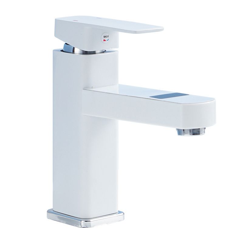 Maliben | Contemporary Sink Faucet Digital Display Monochrome Low Arch Basin Bathroom Sink