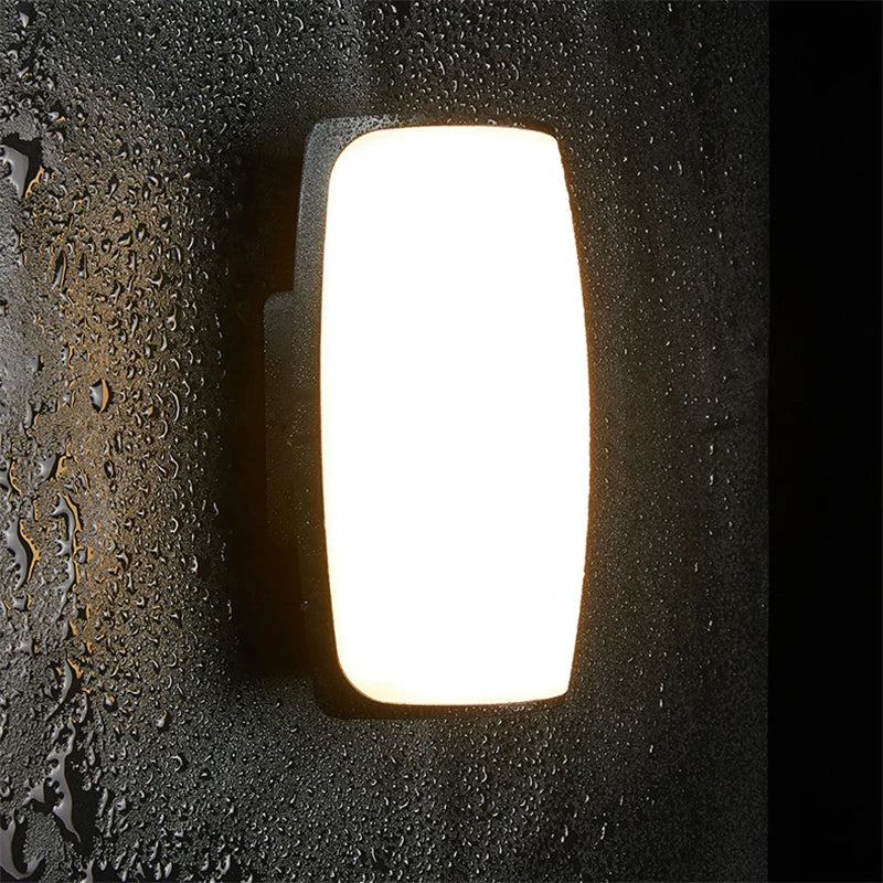 Maliben | Outdoor Wall Lamp Led Waterproof Ip65 Black Modern