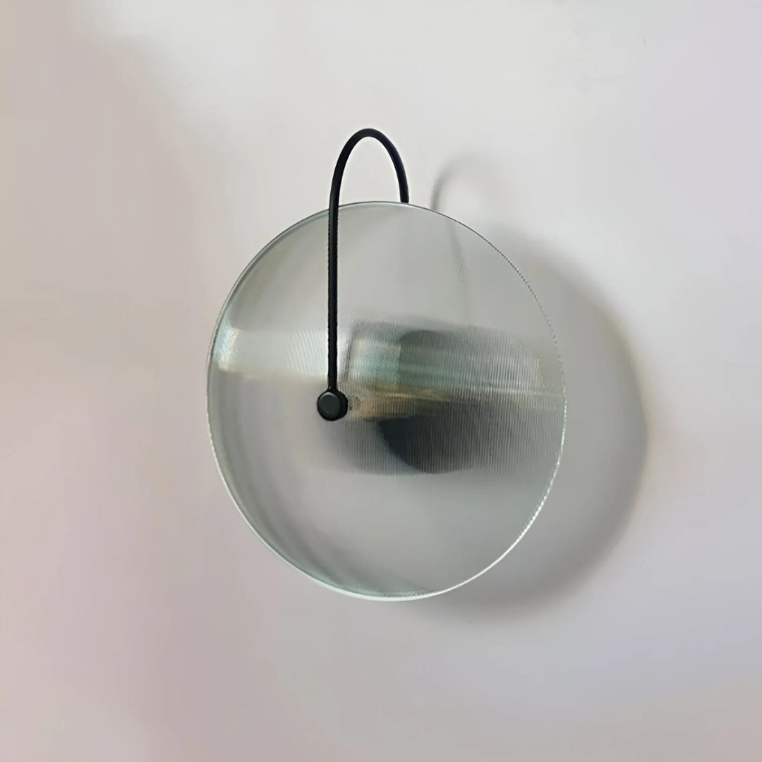Maliben | Scandinavian Round Glass Wall Lamp