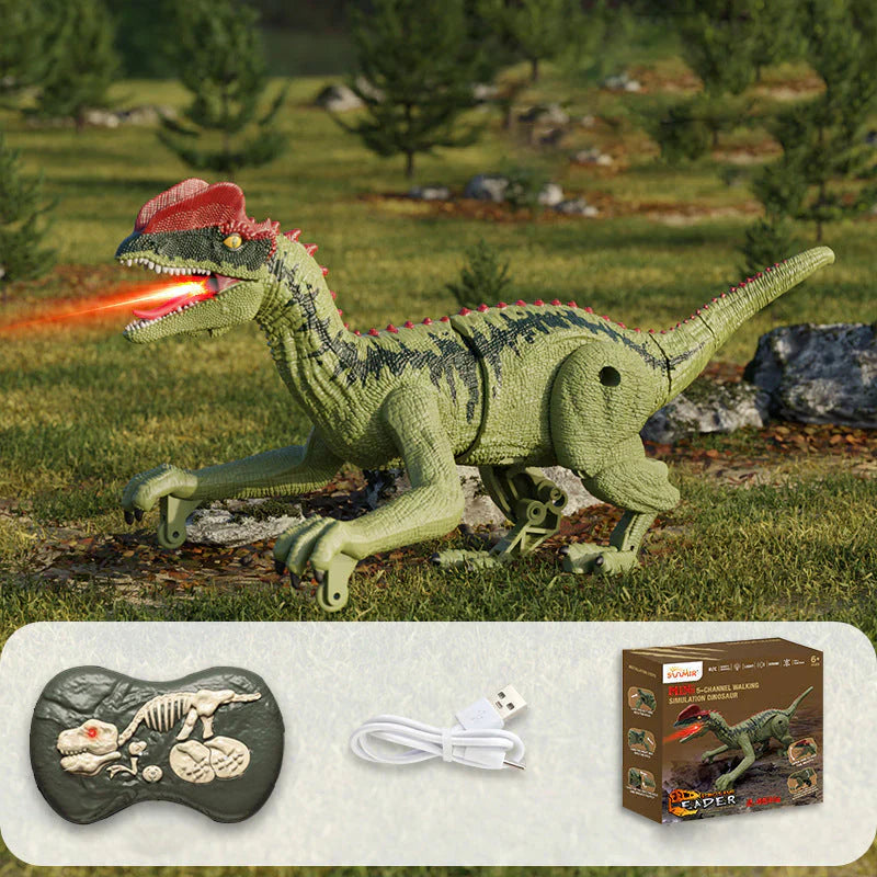 Maliben | Remote-Controlled Dinosaur With Fog Spray Function