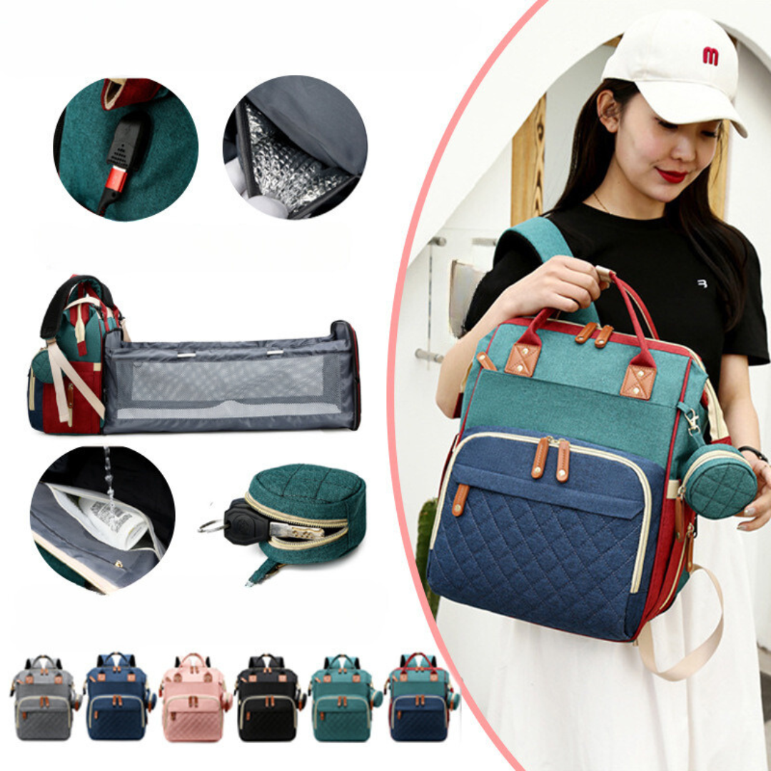 Maliben | Multifunctional Baby Diaper Backpack With Sleeping Space