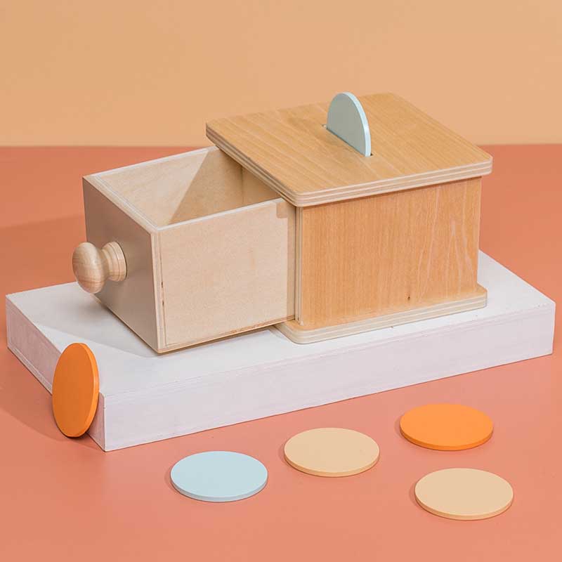 Maliben | Playwise Box | Discover Colors And Shapes - Montessori Sensory Toy
