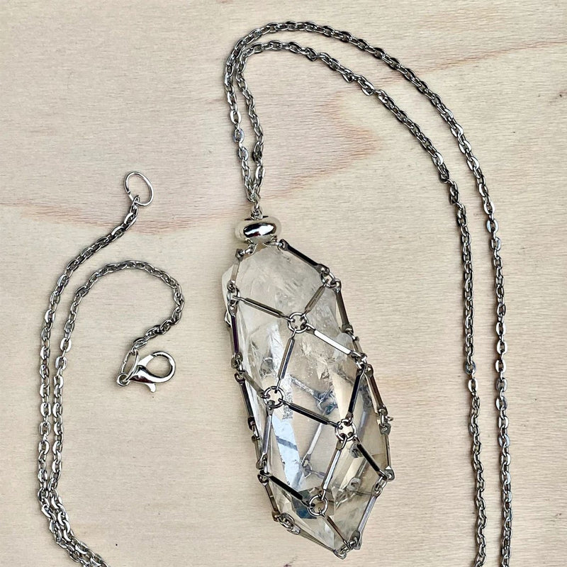 Maliben | Shiny Crystal Stone Necklace