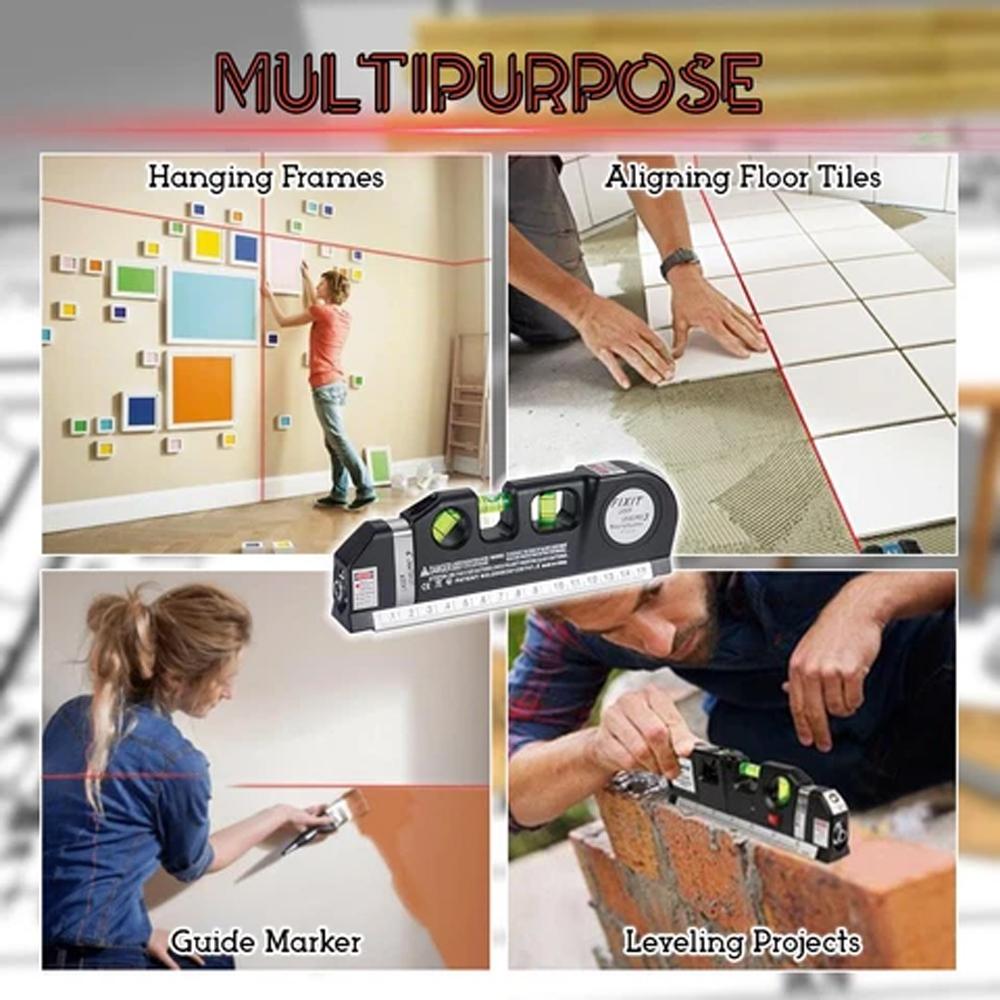 Maliben | Multifunctional Laser Level 4-In-1 Laser Measuring Tool