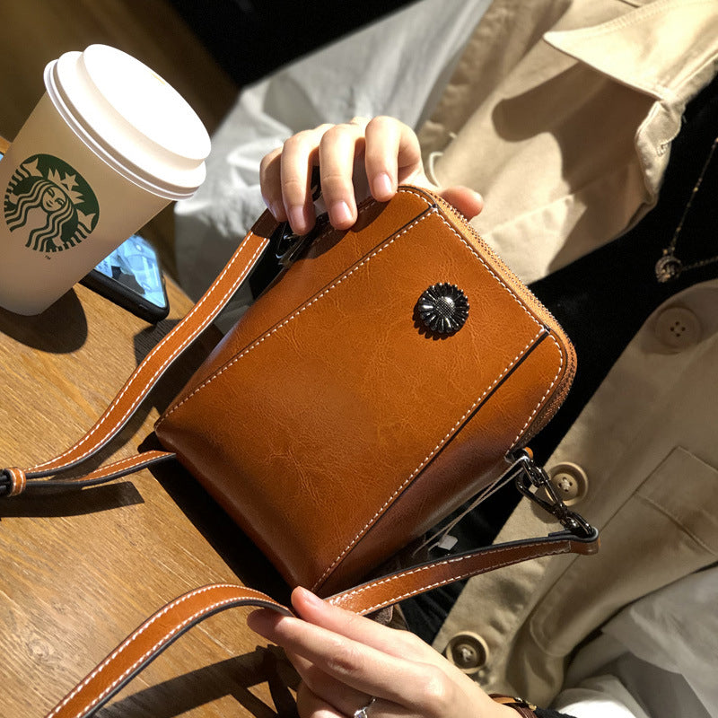 Maliben | Women's Soft Leather Mobile Phone Bag