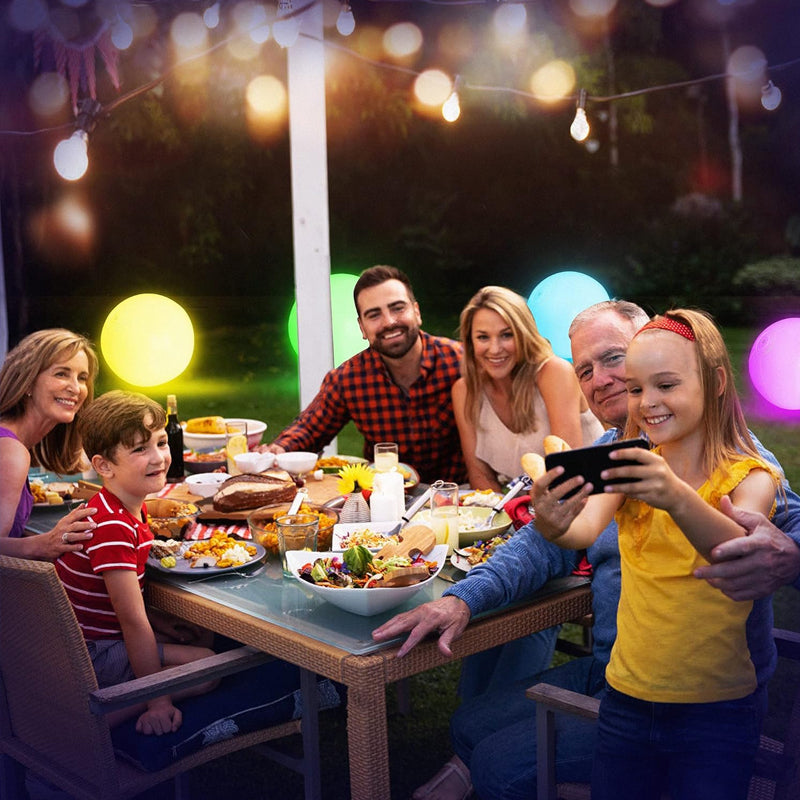 Maliben | 16 Colors Bright Water Ball Led Light