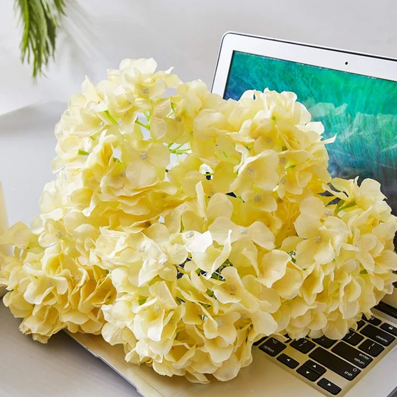 Maliben | Artificial Hydrangea Flowers Outdoors