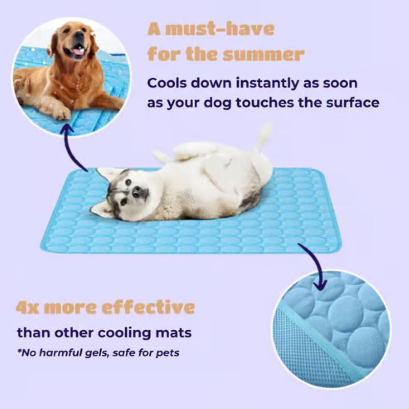 Maliben | Cooling Mat for Dogs (4x More Effective)