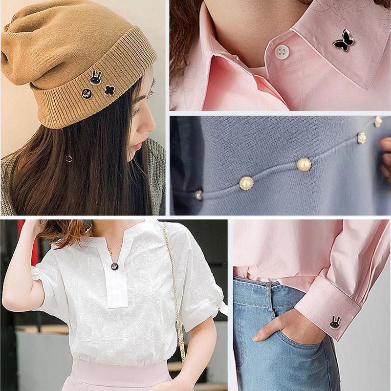 Maliben | Fixed Brooches With Anti-Exposure (10 Pieces/Set)