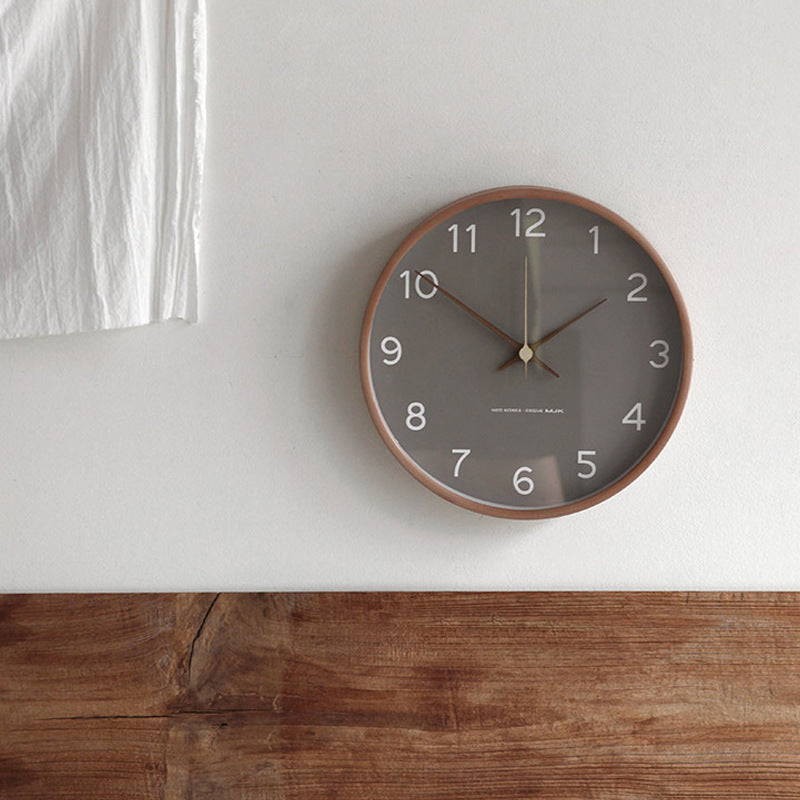 Maliben | Rustic Wooden Wall Clock – Quiet Timeless Addition For Your Interior