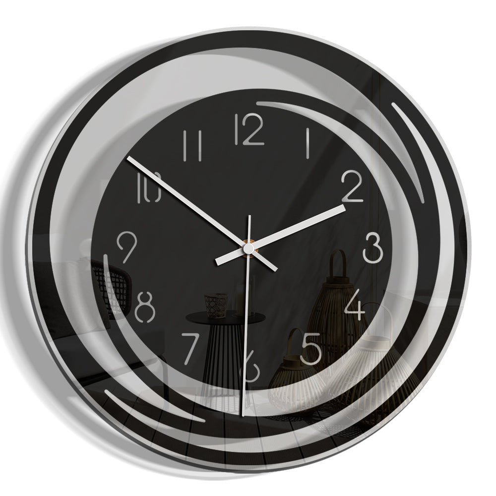 Maliben | Elegant Silent Wall Clock In Acrylic – Modern And Stylish