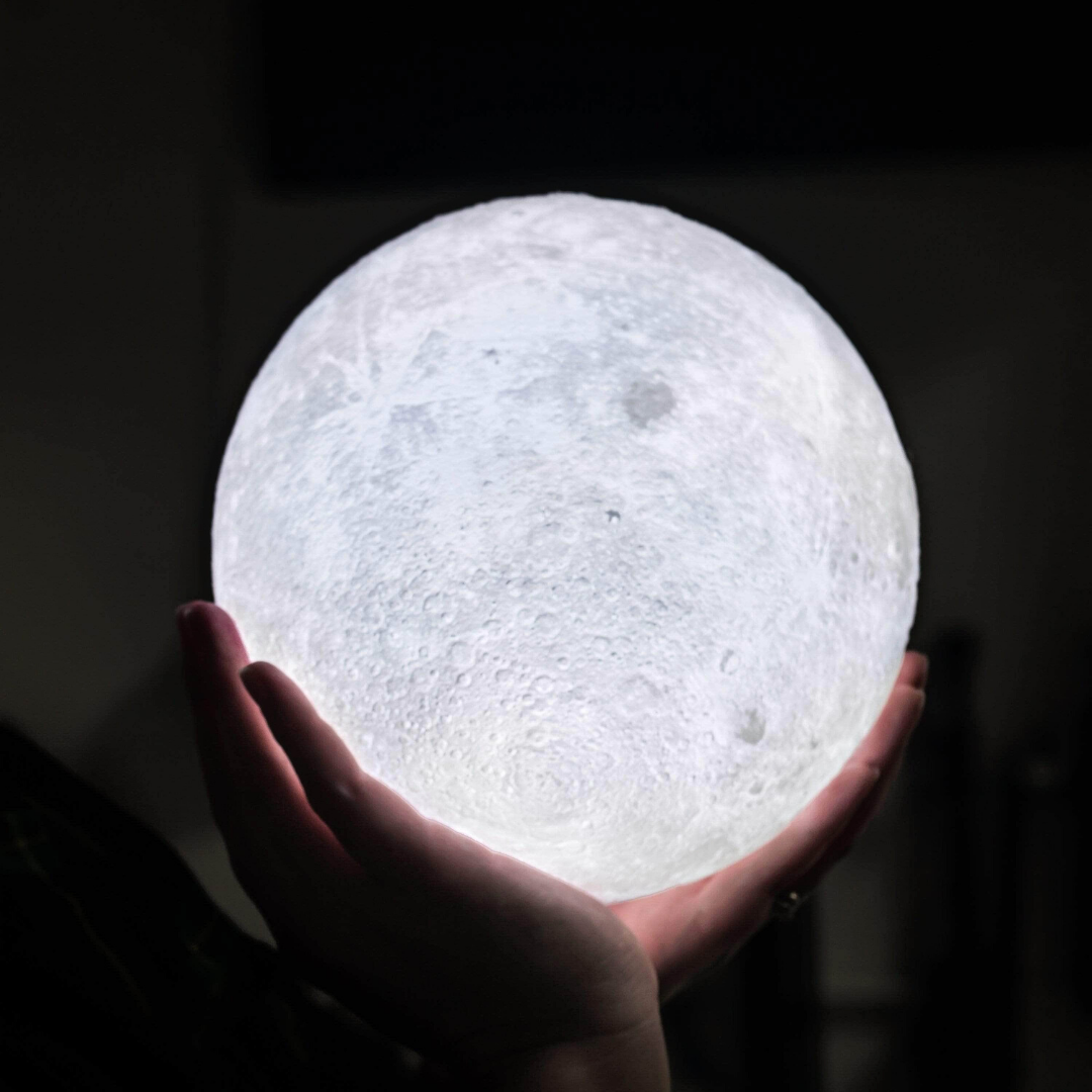 Maliben | Moon Lamp - Lunar - Rechargeable - Touch Control