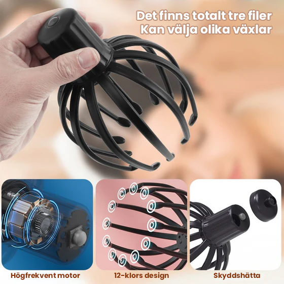Maliben Octopus Head Massager