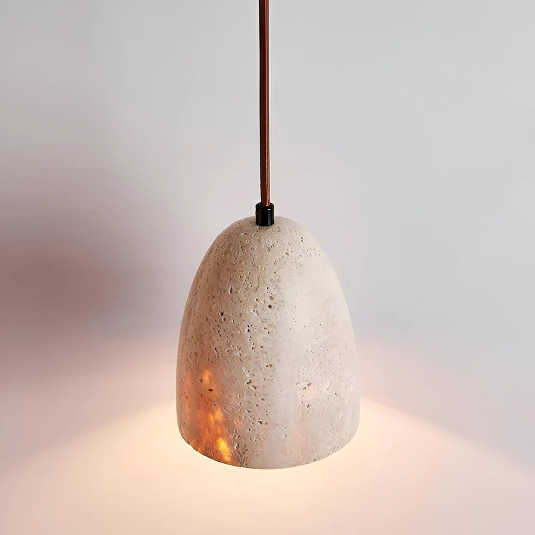Maliben | Retro Travertine Pendant Lamp