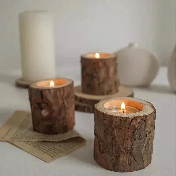 Maliben | Wooden Chandeliers - Rustic Ambiance - Enchanting Glow