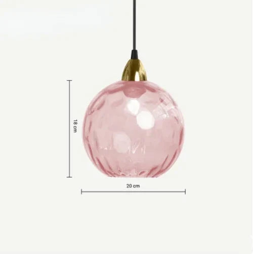 Maliben | Glass Ball Pendant Lamp - Lumisphere