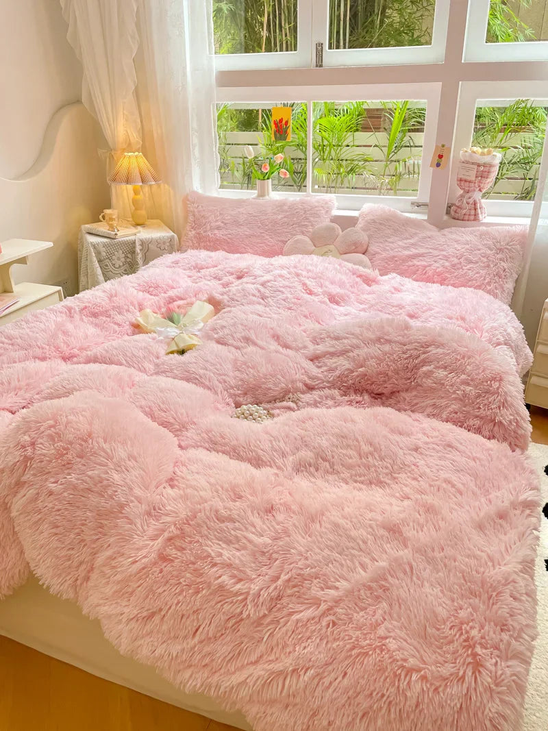 Maliben | Candy Color Soft Duvet Cover - Fluffcandy
