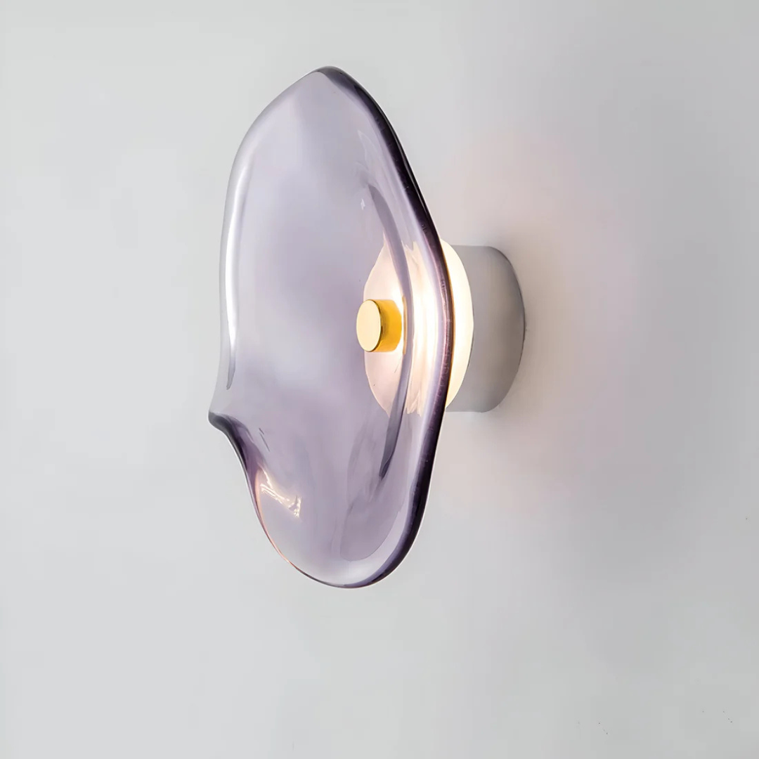 Maliben | Curved Glass Wall Lamp