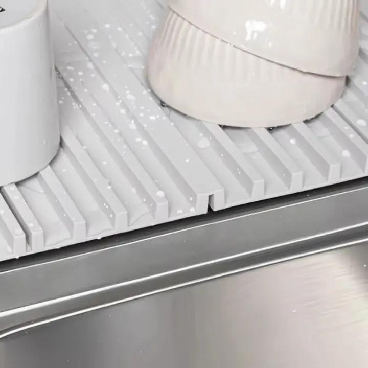 Maliben | Waterdrain – Foldable Silicone Mat For Drying And Protecting Work Surfaces