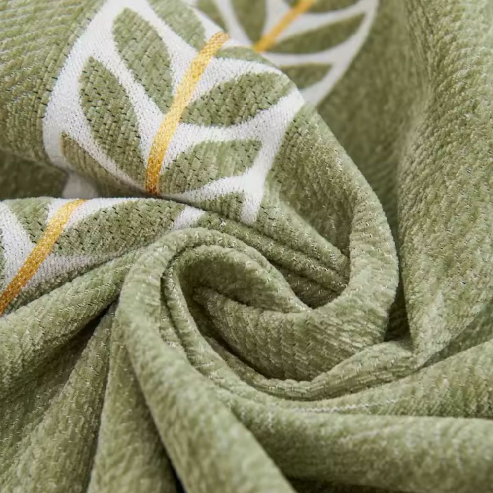 Maliben | Flourish Leaf Sofa Cover