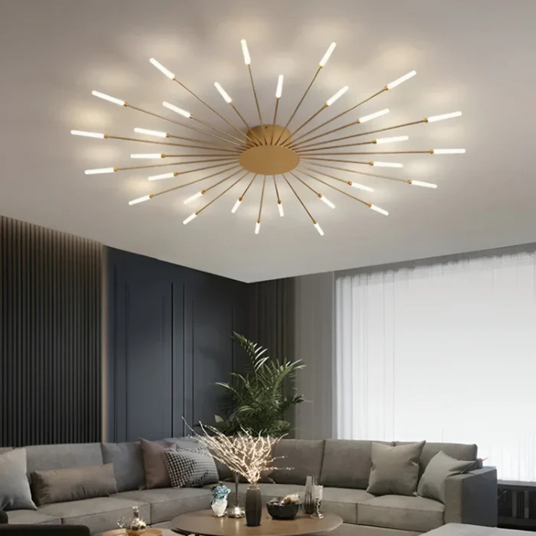 Maliben | Luxury Led Ceiling Lamp | Stylish Ceiling Fixture For Living Room