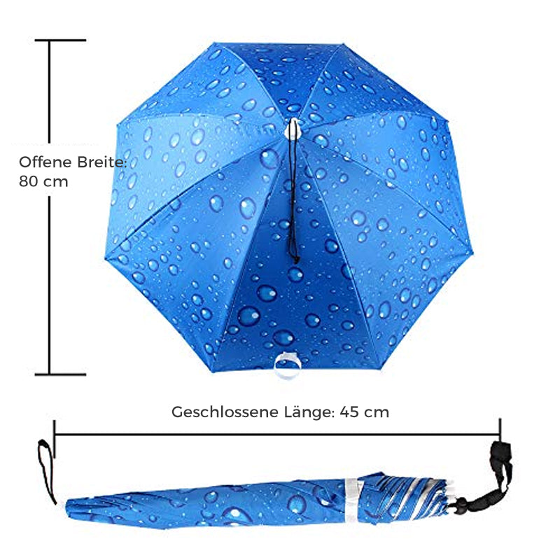 Maliben | Rain Umbrella Hat For Fishing And Gardening