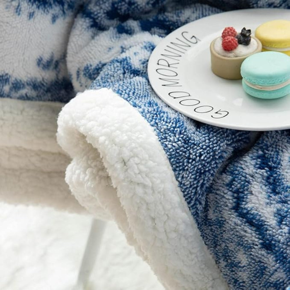 Maliben | Seraphina Velvet Sherpa Blanket