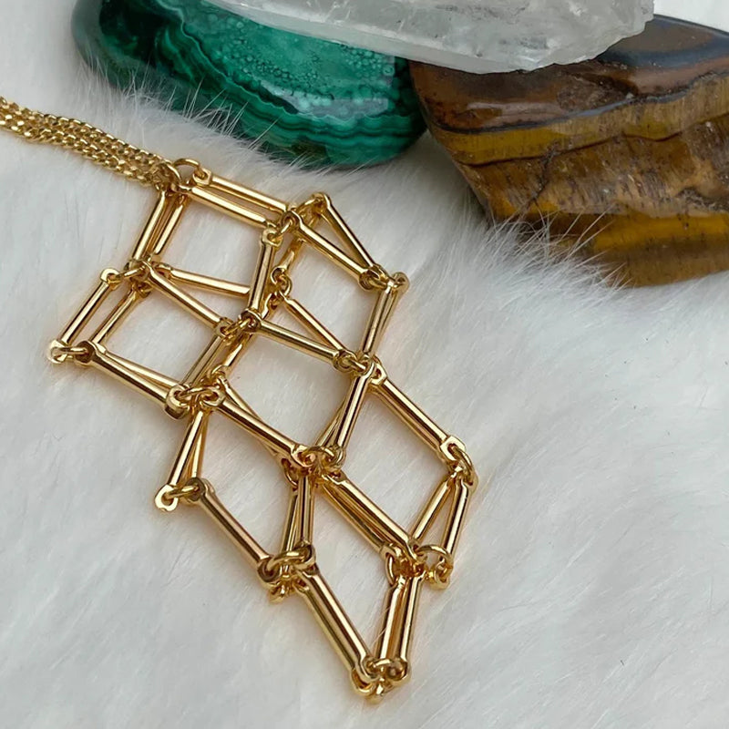 Maliben | Shiny Crystal Stone Necklace