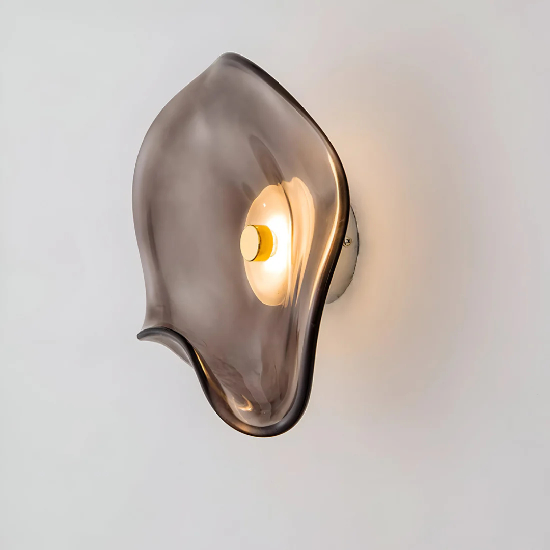 Maliben | Curved Glass Wall Lamp