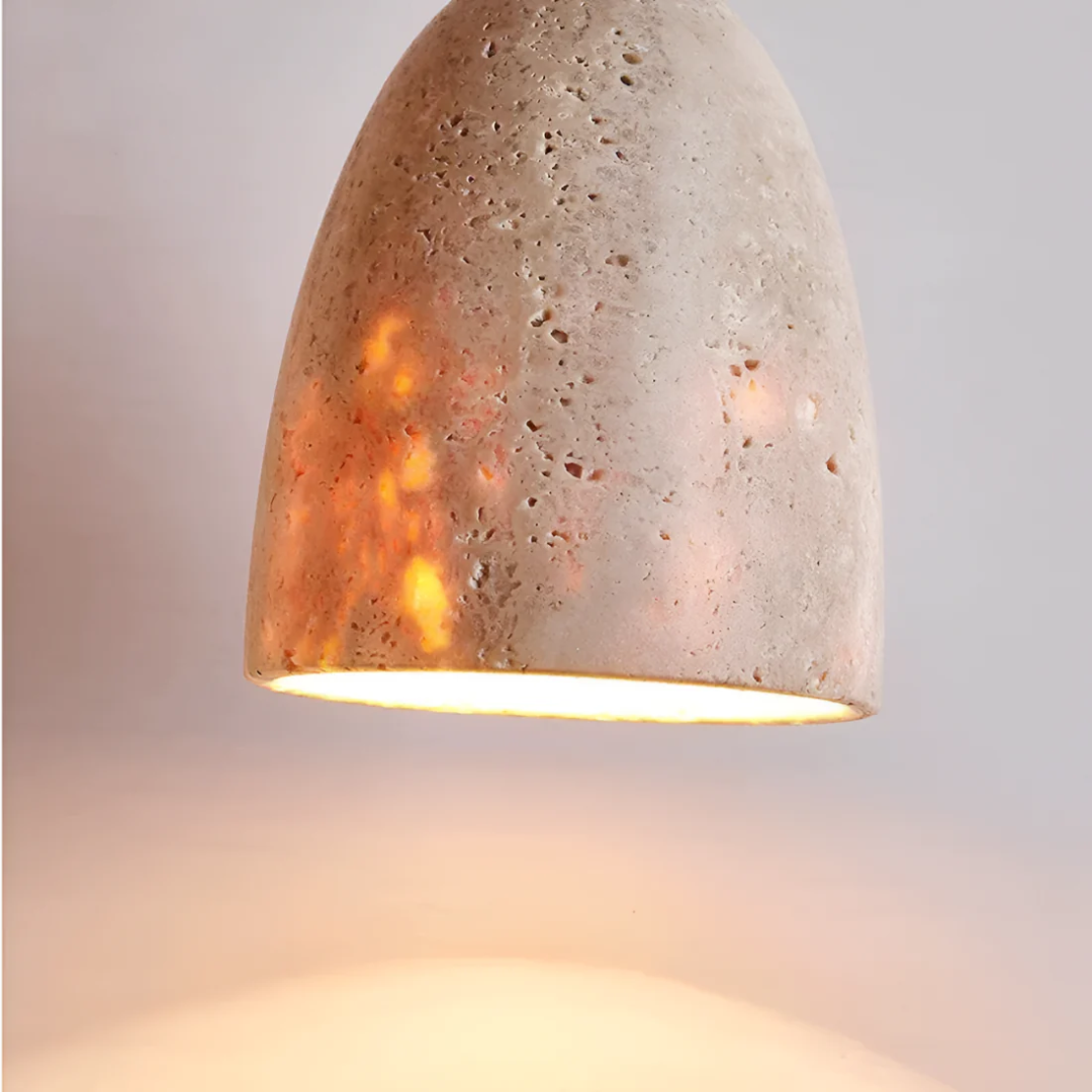 Maliben | Retro Travertine Pendant Lamp