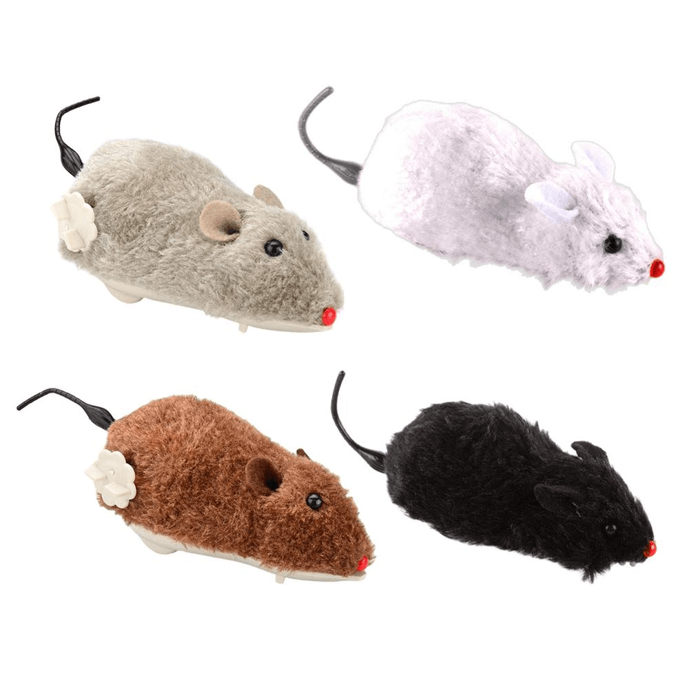 Wind-Up Interactive Cat Mouse Toy