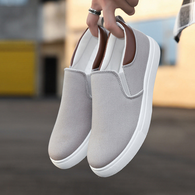 Slip-On Shoes Made Of Canvas For Men