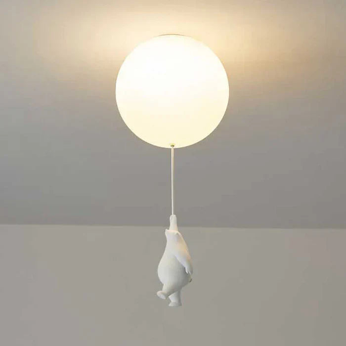 Maliben | Children's Ceiling Lamp With Bear And Balloon - Cloudbear